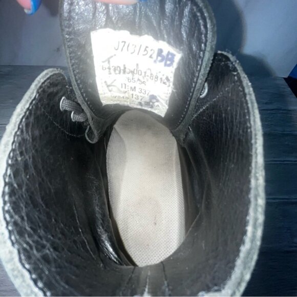 Military Army Drill Combat Parade Steel Toe Leather Boots - Picture 13 of 16